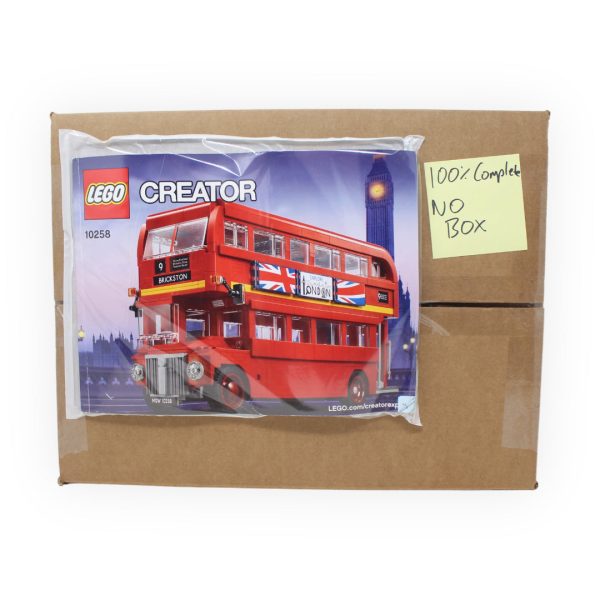 Certified Used Set 10258 Creator London Bus (no box) Hot on Sale