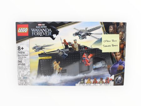 Certified Used Set 76214 Wakanda Forever Black Panther: War on the Water (open box, sealed bags) Online now