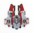 Used Set 75135 Star Wars Obi-Wan’s Jedi Interceptor Sale