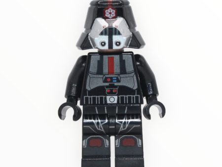 Sith Trooper (The Old Republic, black, thin red stripe on helmet, printed legs) on Sale