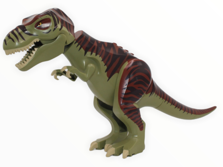 Tyrannosaurus rex (olive green with reddish brown back, 2012) Discount