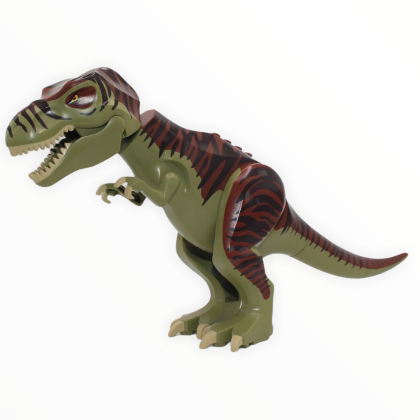 Tyrannosaurus rex (olive green with reddish brown back, 2012) Discount