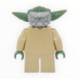 Yoda (Clone Wars, gray hair, dark orange belt, plain back) Hot on Sale