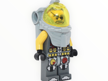 Ace Speedman (dark bluish gray outfit, light bluish gray helmet with yellow visor) Cheap