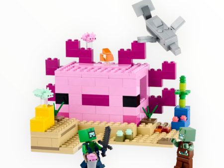 21247 Minecraft The Axolotl House Supply