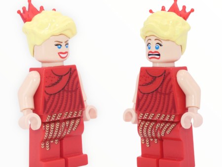 Willie Scott (red outfit, NO gold on torso, trans-red crown) For Cheap