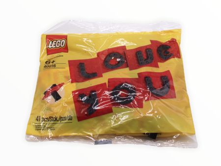 Polybag 40016 LEGO Valentine Letter Set Discount