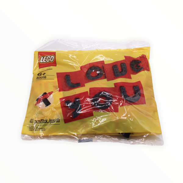 Polybag 40016 LEGO Valentine Letter Set Discount