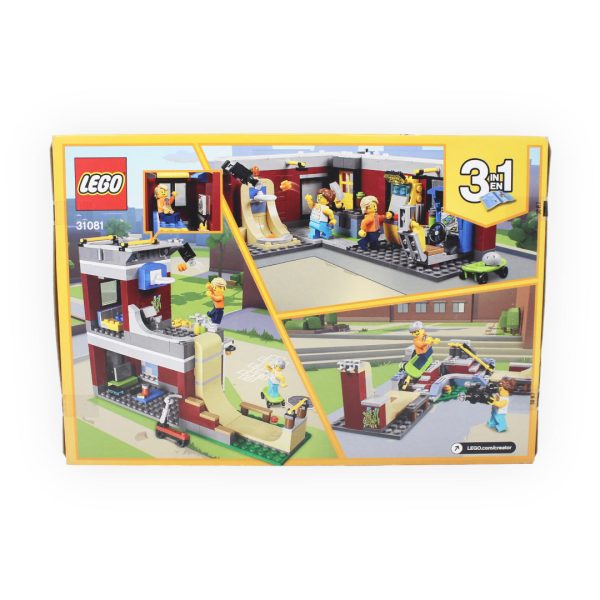 Retired Set 31081 Creator Modular Skate House Supply