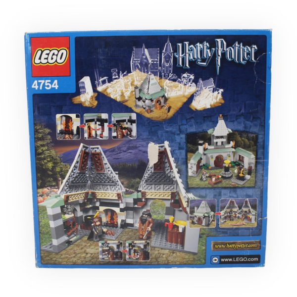 Certified Used Set 4754 Harry Potter Hagrid’s Hut (2nd Edition, 2004) Hot on Sale