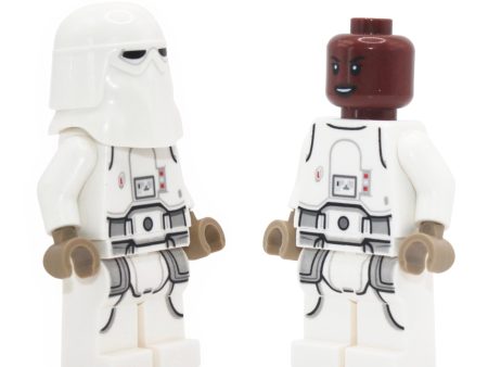 Snowtrooper (2021, printed legs, dark tan hands, female reddish brown head) Online Hot Sale