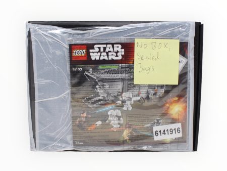 Certified Used Set 75103 Star Wars First Order Transporter (no box, sealed bags) Online Sale