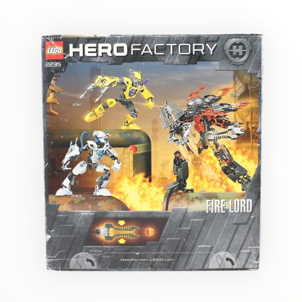 Retired Set 2235 Hero Factory Fire Lord For Sale