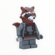 Rocket Raccoon (Endgame, dark bluish gray outfit, reddish brown fur, 2021) Sale