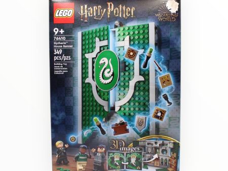 Retired Set 76410 Harry Potter Slytherin House Banner (damaged box) Fashion