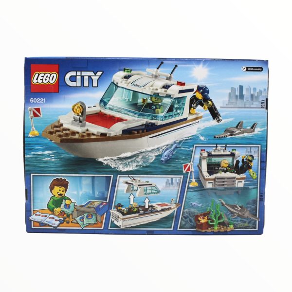 Retired Set 60221 City Diving Yacht Discount