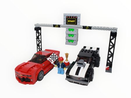 Used Set 75874 Speed Champions Chevrolet Camaro Drag Race Online now