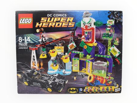 Certified Used Set 76035 DC Super Heroes Jokerland Discount