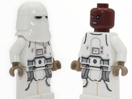 Snowtrooper (2022, printed legs, dark tan hands, reddish brown head) Cheap