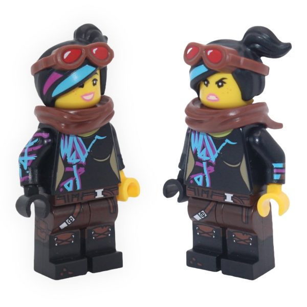 Wyldstyle (brown scarf and goggles, open mouth smile   angry) Online Sale