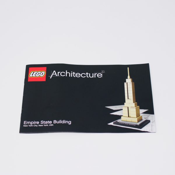 Used Set 21002 Architecture Empire State Building Supply