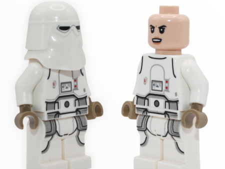 Snowtrooper (2022, printed legs, dark tan hands, female light nougat head) Cheap