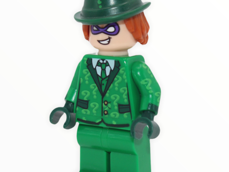 The Riddler (LEGO Batman Movie, suit and tie, hat with hair) Hot on Sale